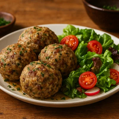 Tiroler Schwarzbrotknödel
