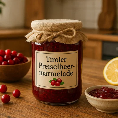 Tiroler Preiselbeermarmelade