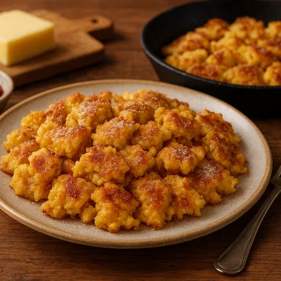 Plentenmuas – Tiroler Maisbrei-Schmarrn