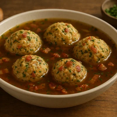 Tiroler Semmelknödelsuppe