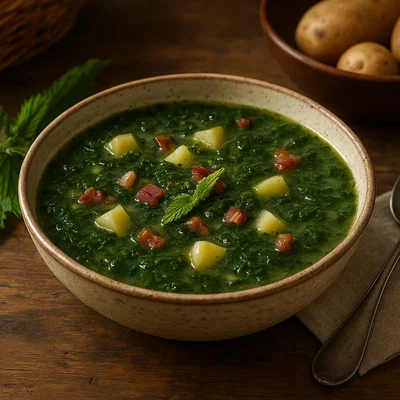 Tiroler Brennnesselsuppe