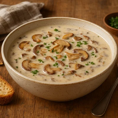 Tiroler Steinpilzrahmsuppe