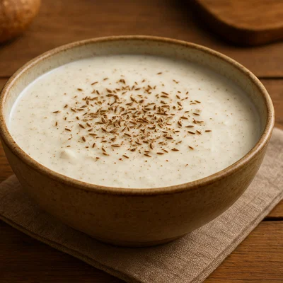 Tiroler Sauermilch mit Kümmel