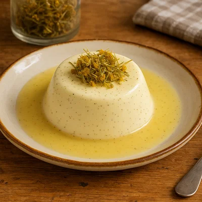 Tiroler Heublumen-Panna-Cotta