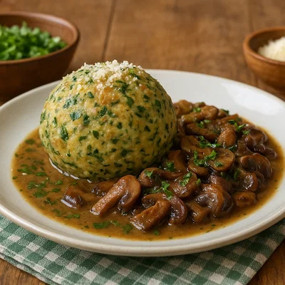 Tiroler Wildkräuterknödel