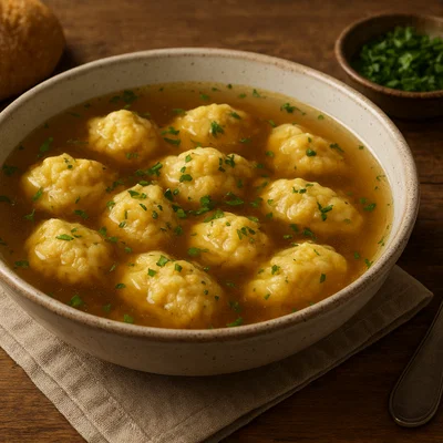 Tiroler Eiernockerlsuppe
