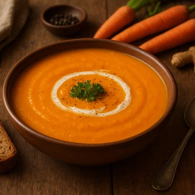 Tiroler Karotten-Ingwer-Suppe