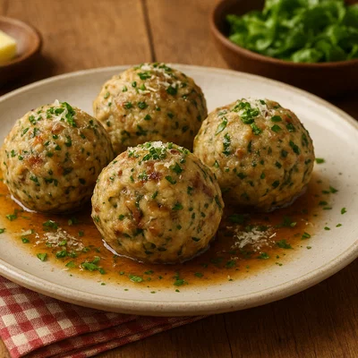 Tiroler Steinpilzknödel