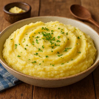 Tiroler Kartoffelpüree mit Milch