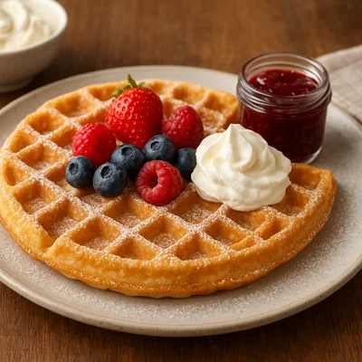 Klassische Wiener Waffeln