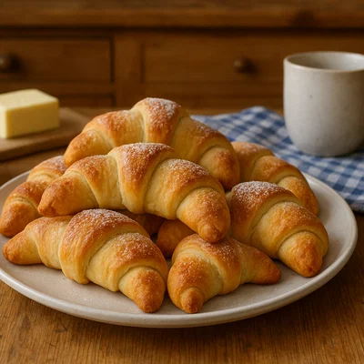 Österreichische Butter-Kipferl