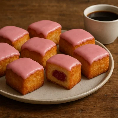 Wiener Punschkrapfen (ausgebacken im Fett)