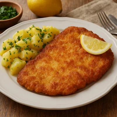 Pariser Schnitzel – zart in Ei gebraten