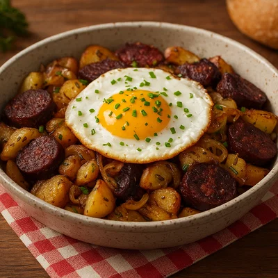 Tiroler Blunzngröstl