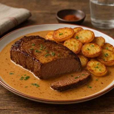 Wiener Vanillerostbraten