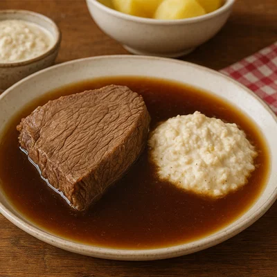 Tafelspitz mit klassischem Semmelkren
