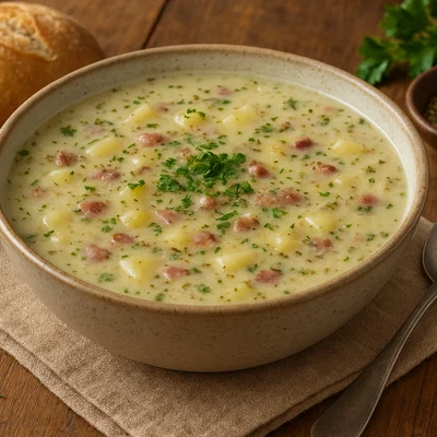 Majoransuppe – würzige traditionelle Kräutersuppe