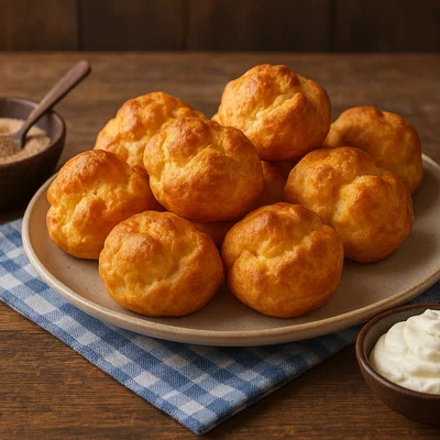 Brandteigkrapfen (süß oder herzhaft)
