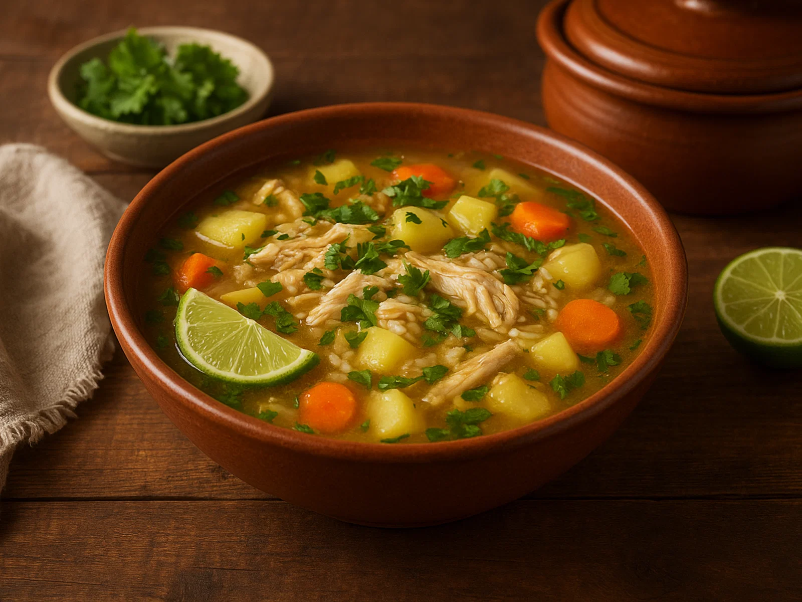 Caldo de Novios – Festliche Hochzeits-Hühnerbrühe