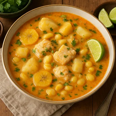 Viche de Pescado – Manabí-Fischsuppe mit Erdnuss und Kochbanane