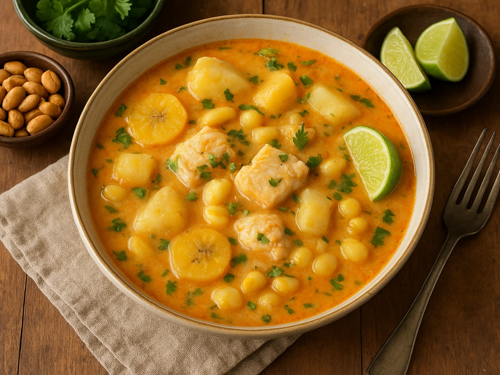 Viche de Pescado – Manabí-Fischsuppe mit Erdnuss und Kochbanane
