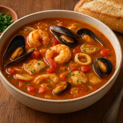Sopa Marinera – Spanische Meeresfrüchtesuppe