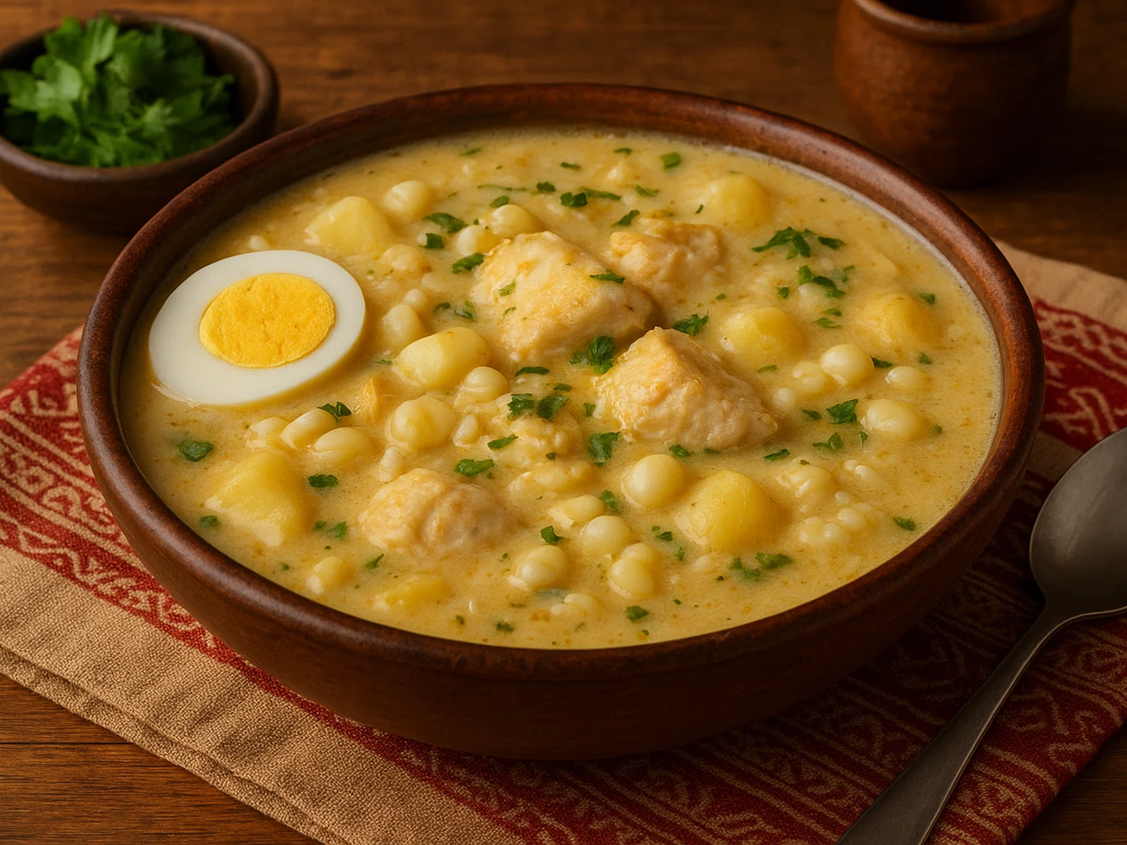 Chupe de Pescado – Cremige peruanische Fischsuppe
