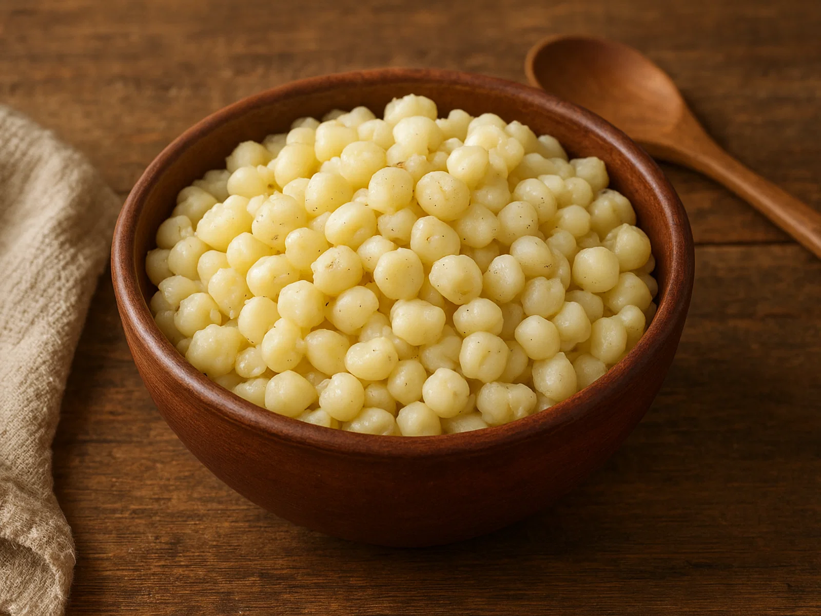 Mote – Gekochter Hominy-Mais