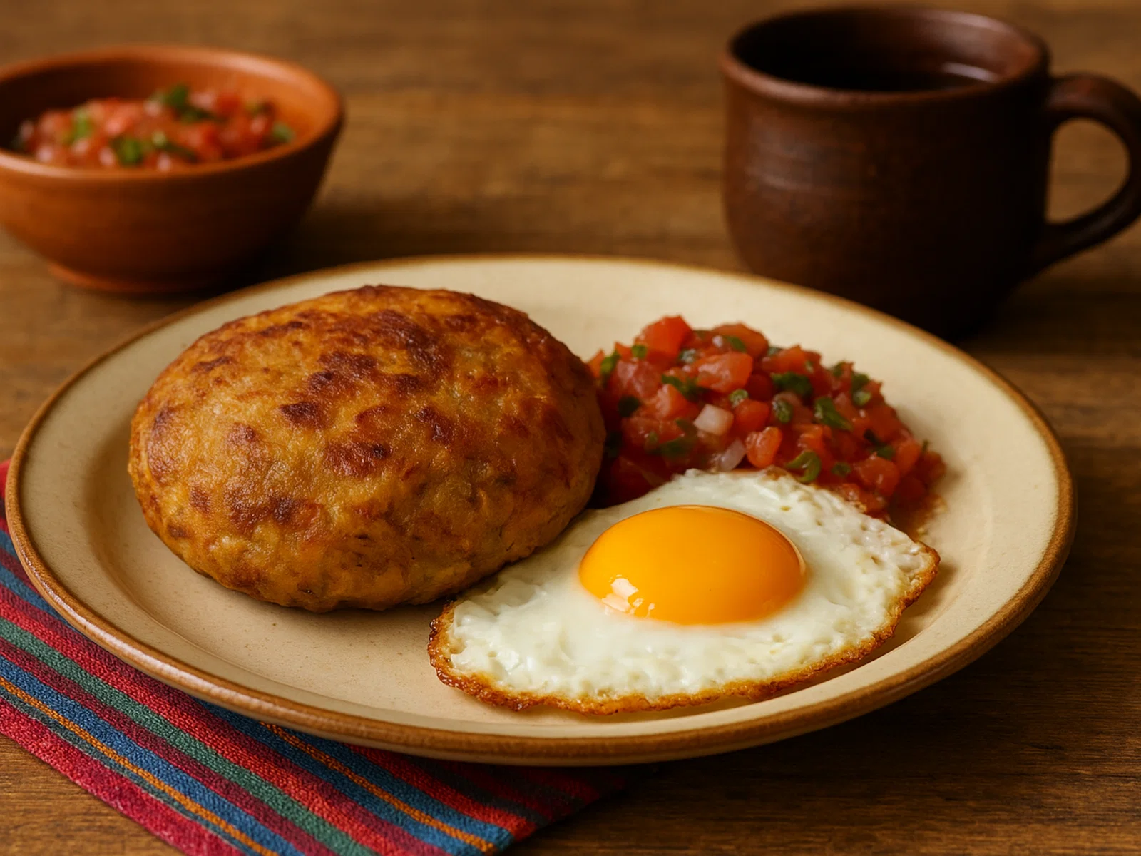 Bolón de Verde – Ecuadorianische Kochbananenklöße mit Käse oder Schwarte