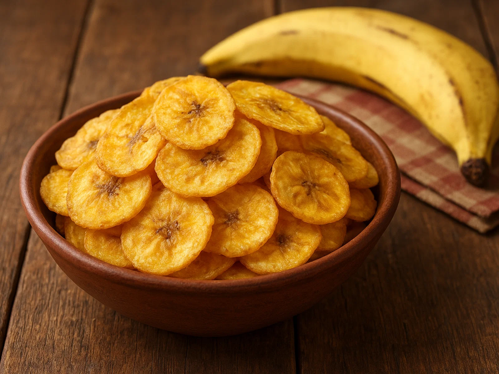 Chifles – knusprige Kochbananen-Chips