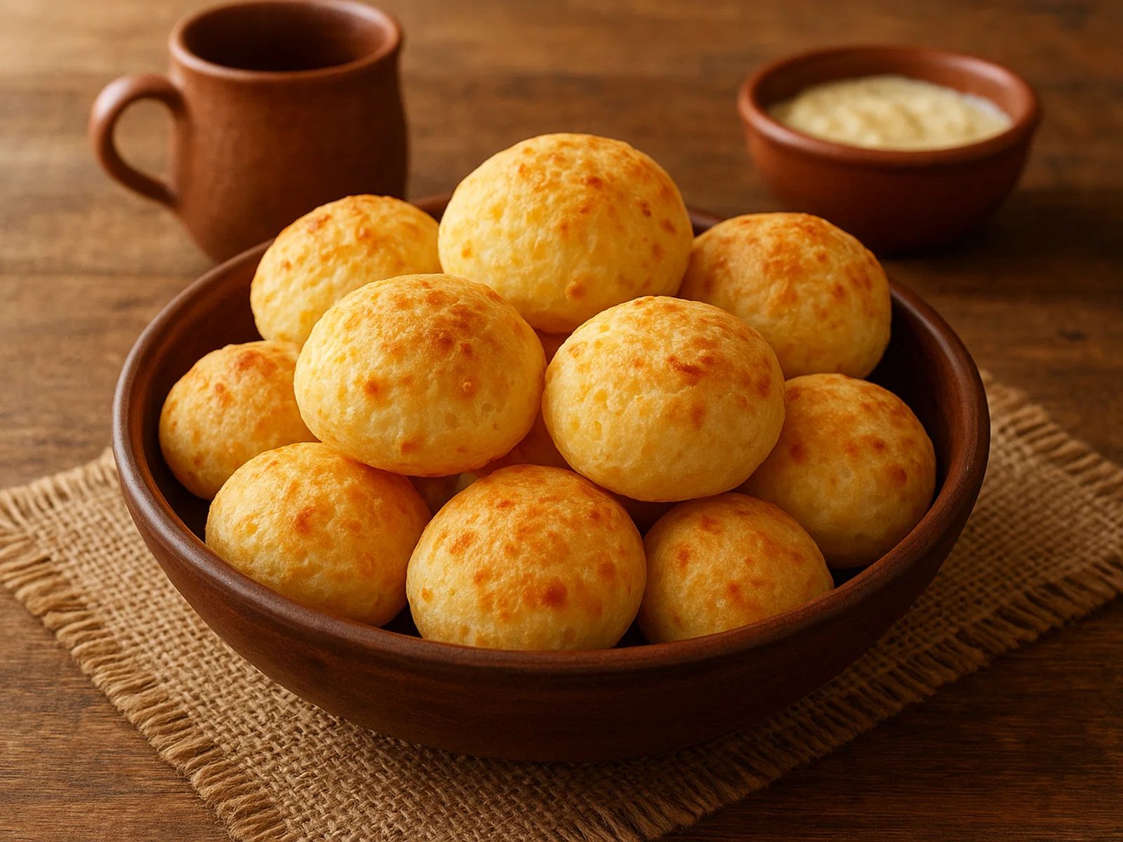 Pan de Yuca – Kolumbianische Käse-Maniok-Brötchen