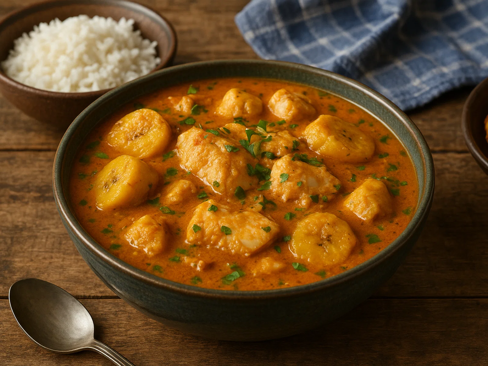 Greñoso – Manabí-Fischeintopf mit Kochbanane und Erdnuss
