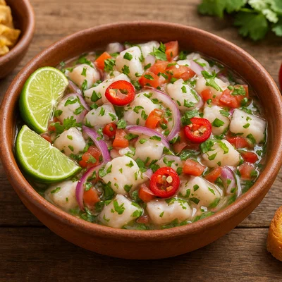 Ceviche de Pescado – Klassisches Limetten-Fisch-Ceviche