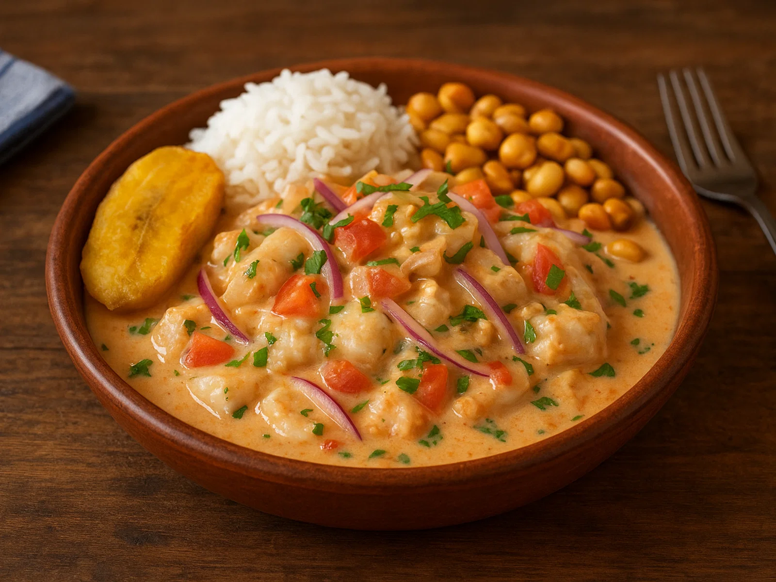 Ceviche Jipijapa mit Erdnuss (Ceviche de Jipijapa)