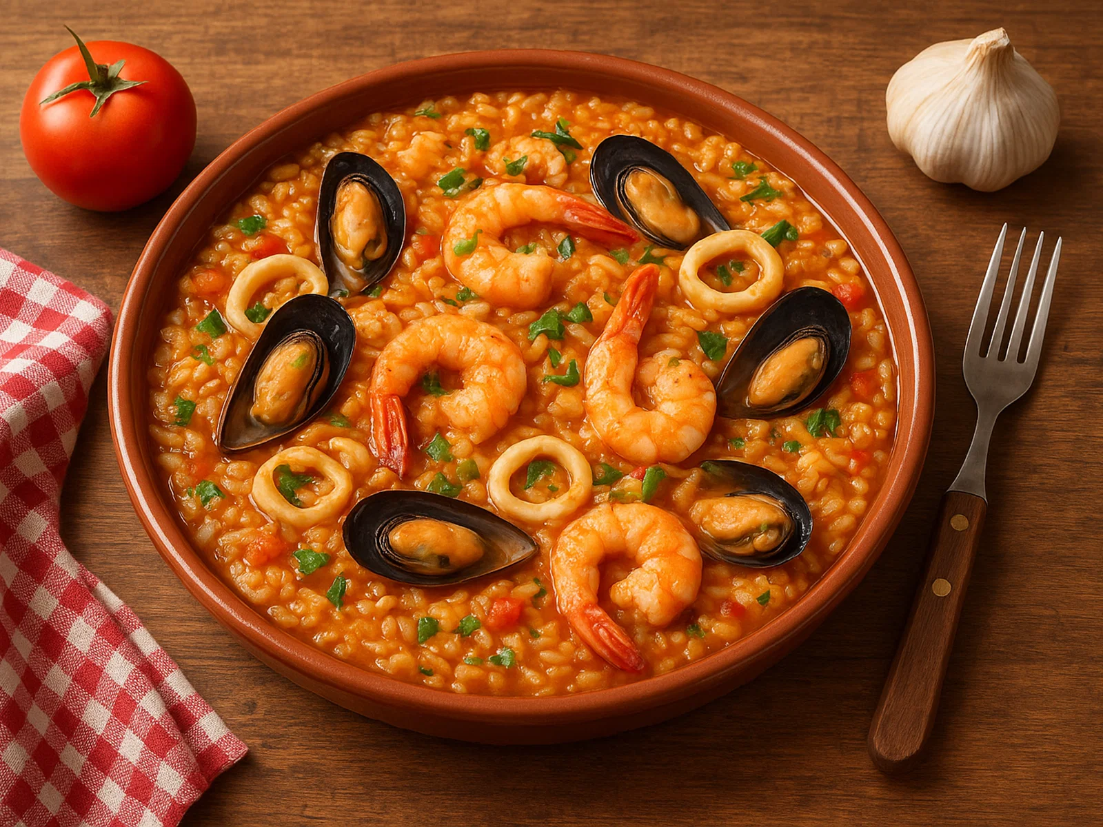 Arroz marinero – Spanischer Meeresfrüchte-Reis