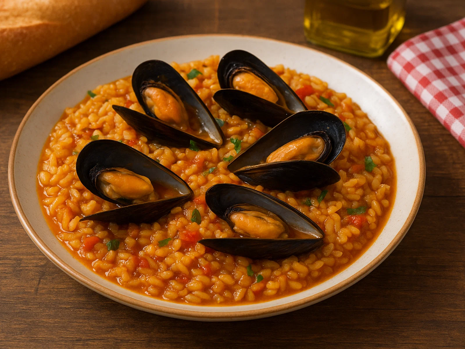 Arroz con Concha – Spanischer Reis mit Schwarzen Muscheln