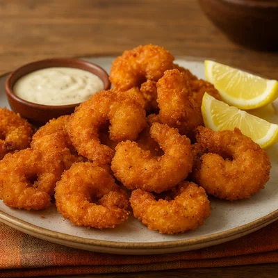 Camarones apanados – knusprig panierte Garnelen