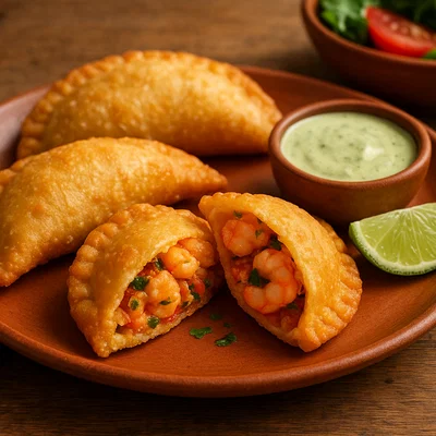 Empanadas de camarón (Garnelen-Empanadas)