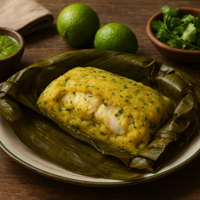 Bollo de Pescado – Gedämpfter Fisch im Bananenblatt