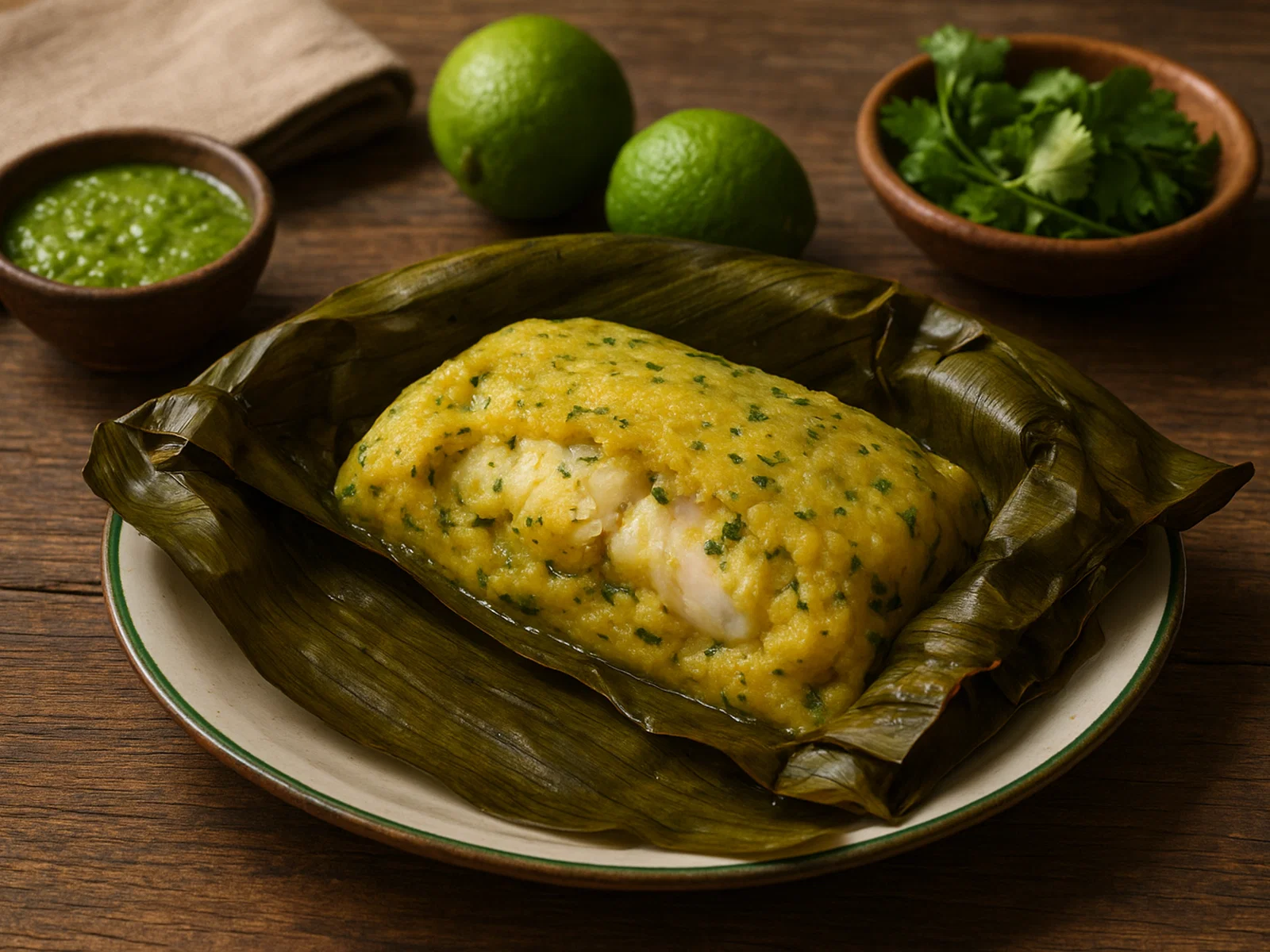 Bollo de Pescado – Gedämpfter Fisch im Bananenblatt