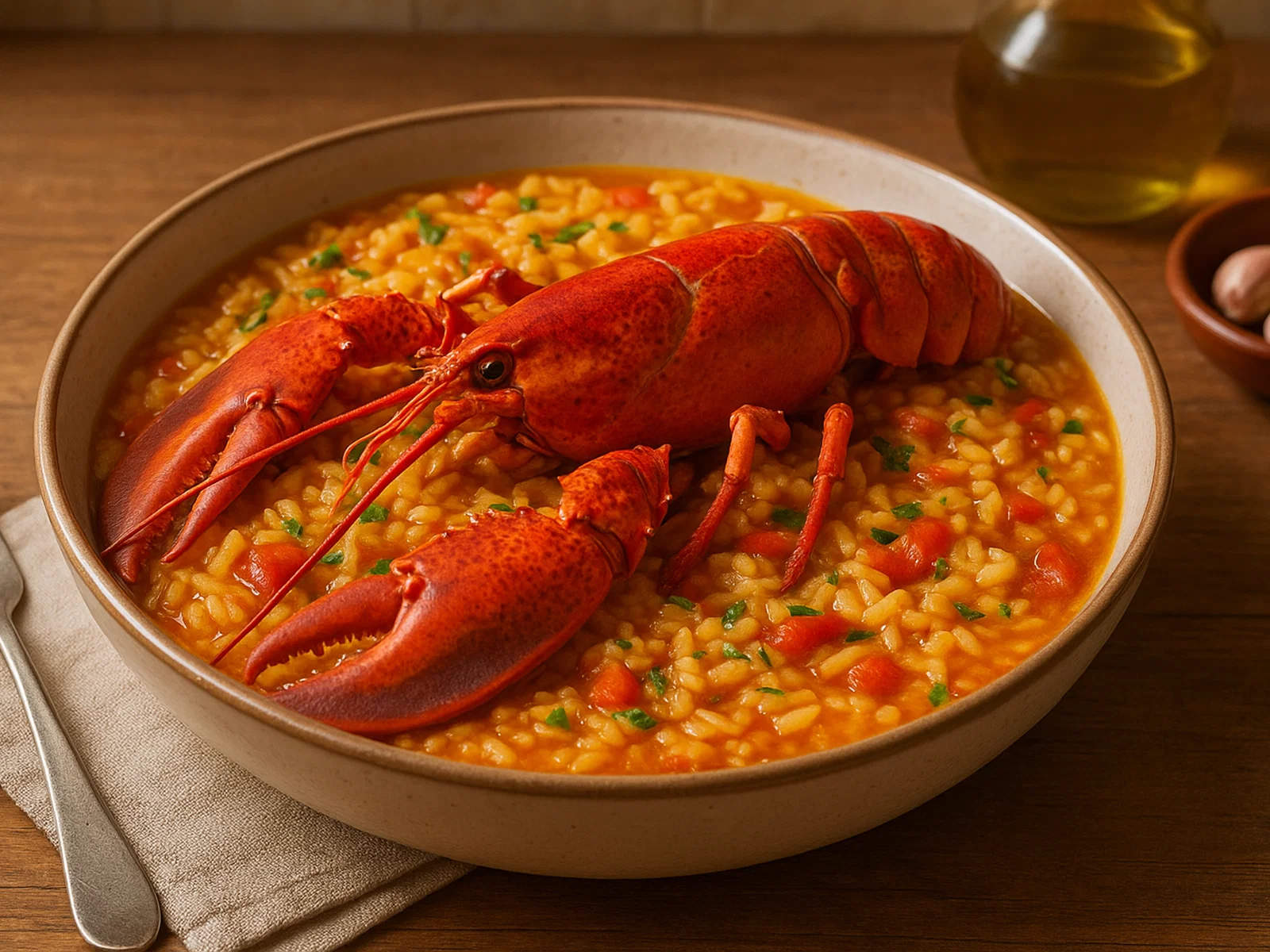 Arroz con Langosta – Spanischer Reis mit Languste