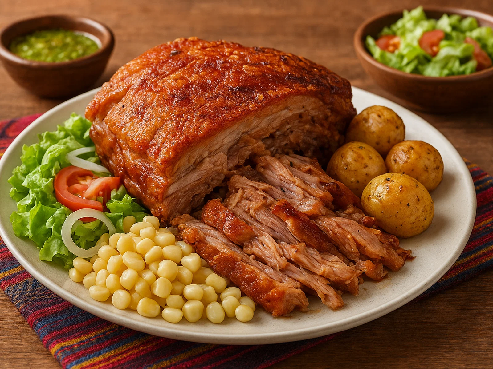 Hornado – ecuadorianischer Schweinebraten aus dem Ofen