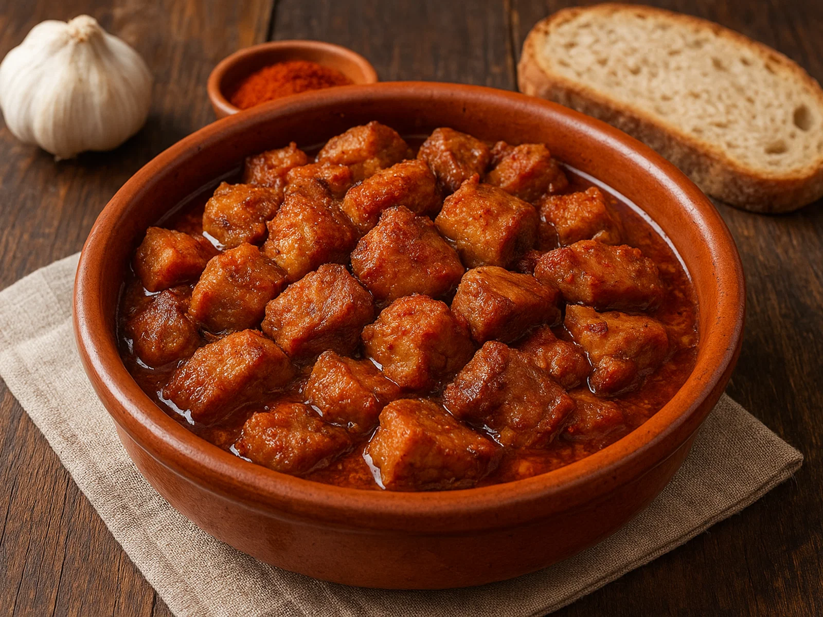 Fritada – im eigenen Fett geschmortes Schweinefleisch