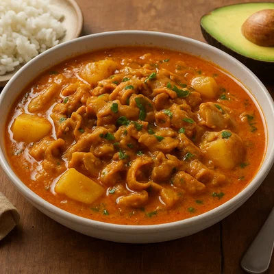 Guatita – Kutteln in würziger Erdnusssauce