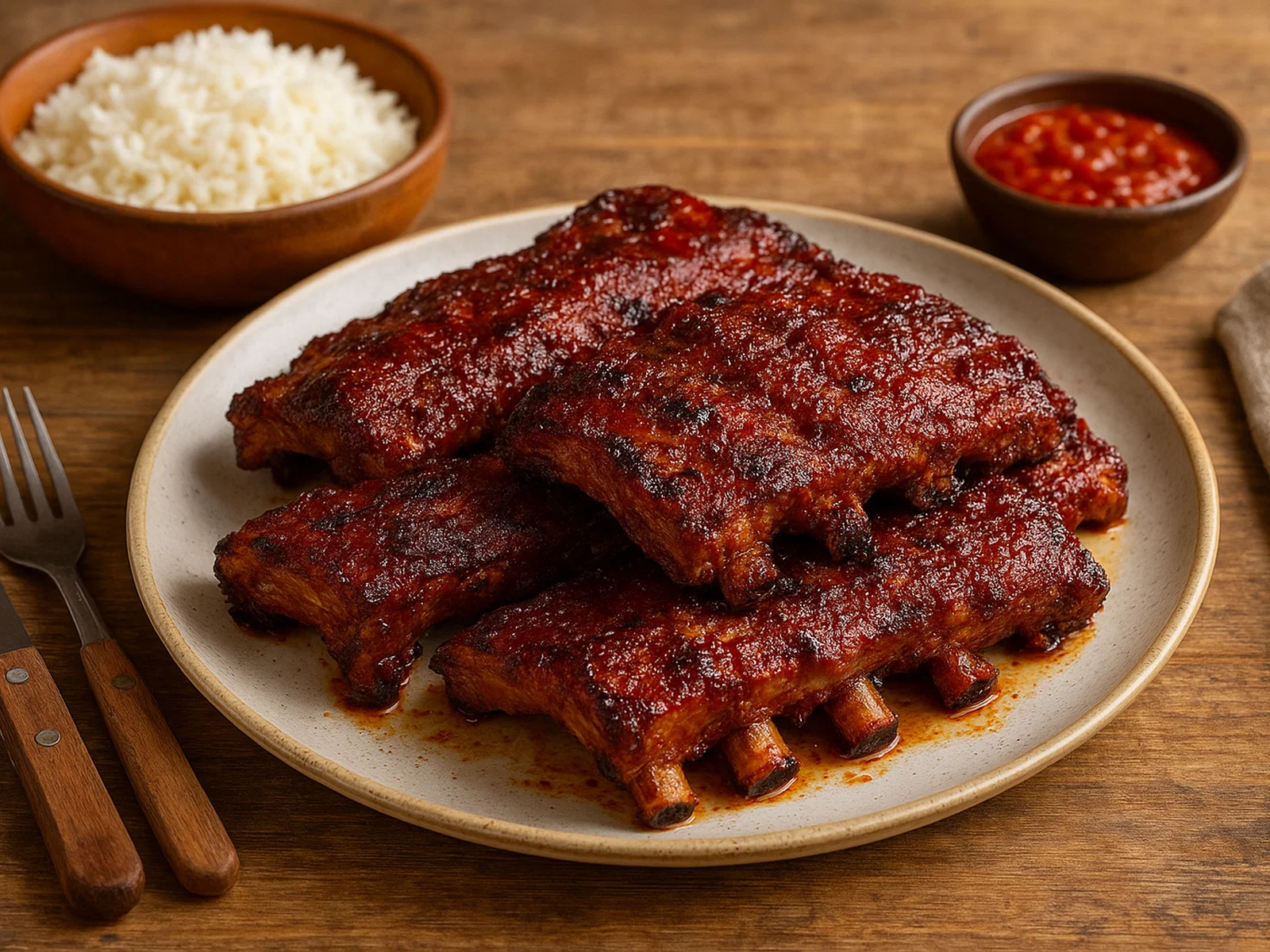 Costillas de Cerdo – Saftige Schweinerippen aus dem Ofen