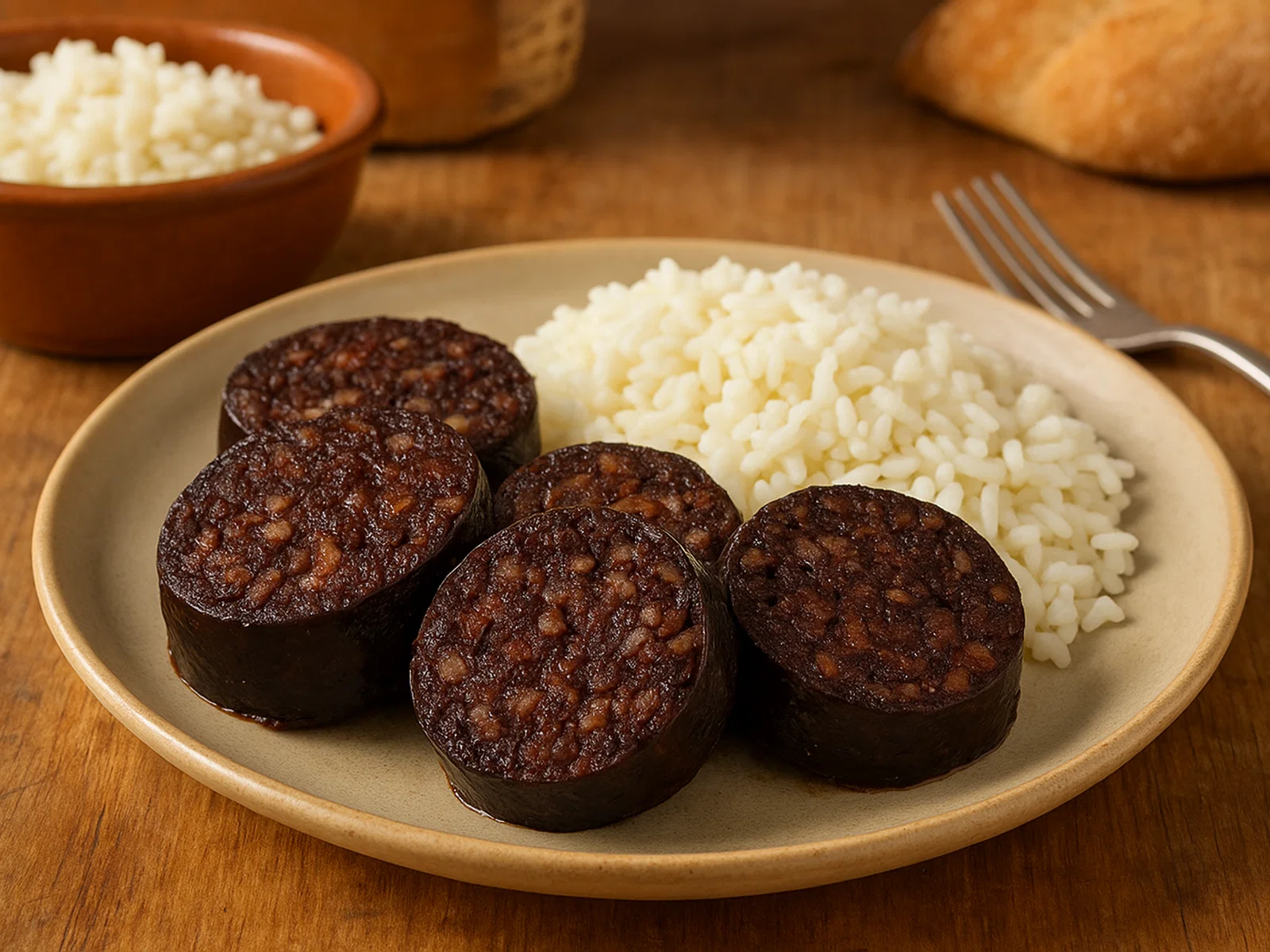 Morcilla – Spanische Blutwurst mit Reis