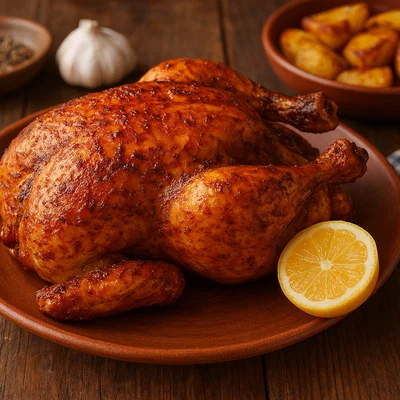 Pollo Asado – Spanisch gewürztes Brathähnchen