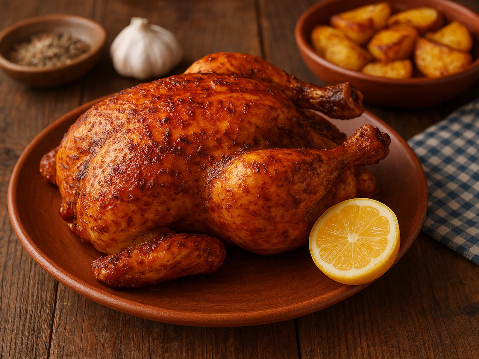 Pollo Asado – Spanisch gewürztes Brathähnchen