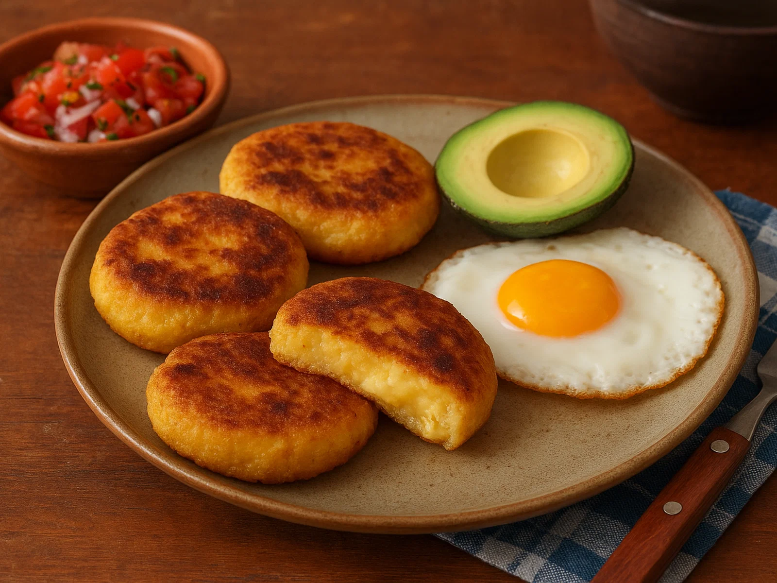 Llapingachos – Ecuadorianische Kartoffelpuffer mit Käse