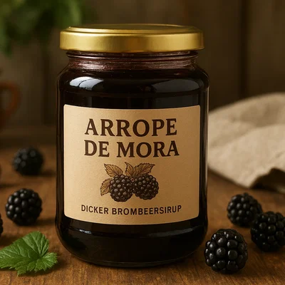 Arrope de Mora – Dicker Brombeersirup